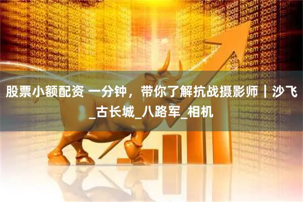 股票小额配资 一分钟，带你了解抗战摄影师｜沙飞_古长城_八路军_相机